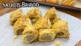 SAUCIJS BROOD | Snack Jadul Yang Bikin Kangen | Beef Puff Pastry