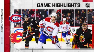 Canadiens @ Flames 12/1 | NHL Highlights 2022