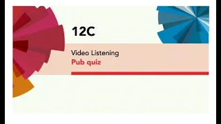 English File 4thE - Pre Intermediate - Video Listening - 12C Pub Quiz