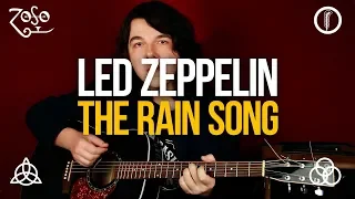 Как играть Led Zeppelin The Rain Song на гитаре