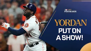 Yordan Alvarez went OFF in October again! (2023 Postseason highlights!)