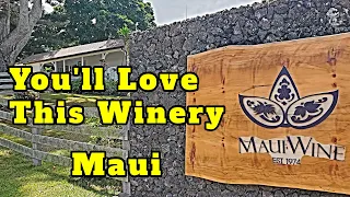 You'll Love This Winery Maui Wine Enjoy This Upcountry Drive & Scenery