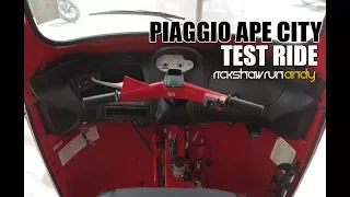 Test Ride - Piaggio Ape City