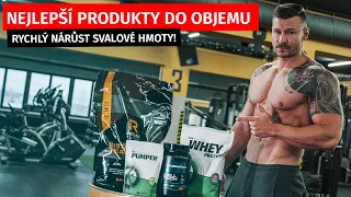 Nejlepší produkty, které ti pomohou nabrat svaly rychleji I Suplementace I Objem 1/3