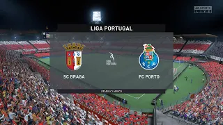 ⚽ SC Braga vs FC Porto ⚽ | Liga Portugal (25/04/2022) | Fifa 22