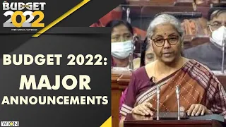 Indian FM Nirmala Sitharaman presents Union Budget 2022, here are key takeaways | WION