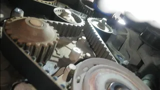 Peueot 1.4 HDi(Ford 1.4TDCi, Mazda 1.4CiTD) DV4C; 8HR,timing belt repleacement and oil leak repair.