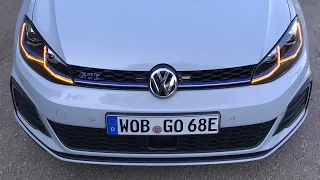 Тест гибридного VW GOLF GTE - 204 силы и 350 Нм - Майорка, день 2, на пути к обновленному GOLF R!)