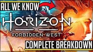 Horizon 2 Forbidden West - Everything We Know! (Full Breakdown - Gameplay - Story - Combat) #hfw