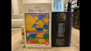 Disney Presents Spot: Where's Spot/Spot Goes To The Farm EXTREMELY RARE 2004 VHS
