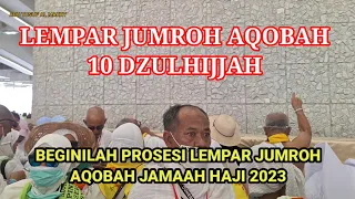 JUMROH AQOBAH MABIT DI MINA JAMAAH HAJI 2023