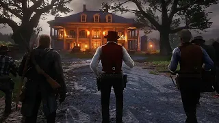 Red Dead Redemption 2 - Attack on Braithwaite Manor / Epic Battle