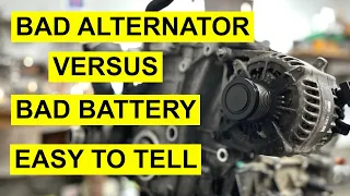 Bad Alternator Symptoms VS Bad Battery