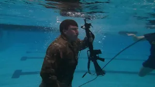 Water Survival Training in ROTC