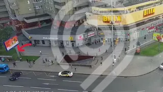 ДТП с Ferrari в Москве. Видео Дептранса