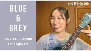 BTS (방탄소년단) - Blue & Grey (UKULELE TUTORIAL) by Chairia Tandias