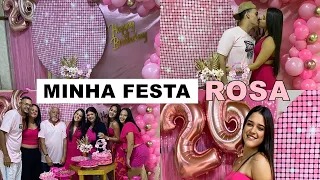MINHA FESTA ROSA #pinkparty