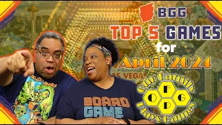 Top 5 Games for April 2024 - Top 5's w/ Our Family Plays Games