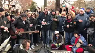 STRAWBERRY FIELDS, NYC: DECEMBER 8, 2018