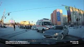 Подборка ДТП / Зима 2019/ Часть 275 - Car Crash Compilation - Part 275