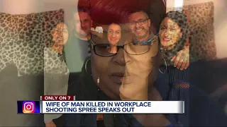 Wife of man gunned down at work speaks out about his murder, suspect in the case