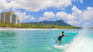 WAIKIKI SURFING | WITH MY GIRLFRIEND & FRIENDS