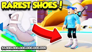 I Bought The RAREST SHOES In Shoe Simulator AND GOT INSANE AMOUNTS OF MONEY!! (Roblox)