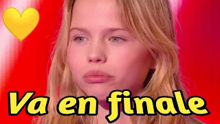 The Voice Kids 2023:  Lucie a chanté Pop corn sale de Santa et va en finale.