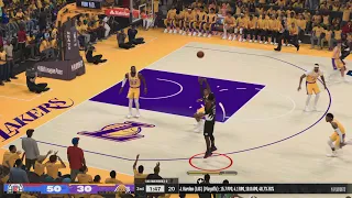 NBA 2K24 Gameplay (PS5) Clippers vs Lakers Game 6 Hall of Fame Difficulty