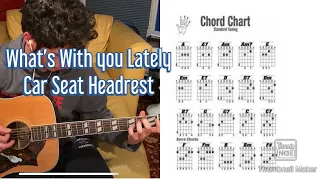 HOW TO PLAY -  What’s With You Lately by Car seat Headrest Guitar Lesson/Cover with Chords