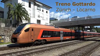 Treno Gottardo IR46 from Zürich to Locarno in Switzerland