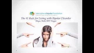 The #1 Rule for Living With Bipolar Disorder