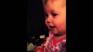 9 month old laughing hysterically over sneezes!