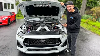 MORE POWER!! Installing COLD AIR INTAKES on My 2024 Mustang GT!!