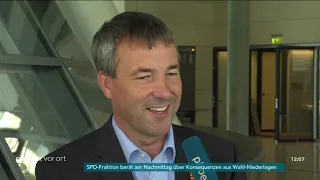 Johann Saathoff zur Sondersitzung der SPD-Bundestagsfraktion am 29.05.19