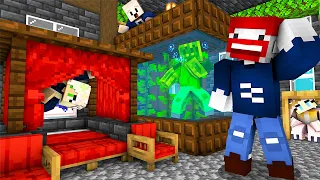 HIDE AND SEEK in MINECRAFT FREUNDE!