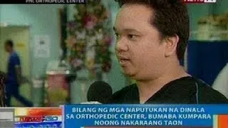 NTG: Bilang ng mga naputukan na dinala sa Orthopedic center, bumaba kumpara noong nakaraang taon