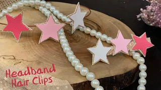 Star Headband , Diy , How to make star headband with leather