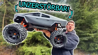 Ich VERWANDEL mein 1.000€ RC AUTO in einen TESLA CYBERTRUCK! (Unzerstörbare Karosserie)