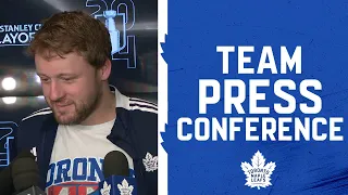 Maple Leafs Media Availability Playoff Practice | May 3, 2024