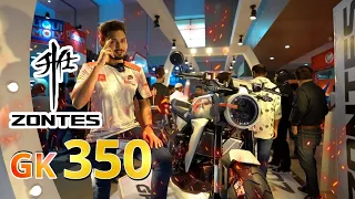 Zontes GK350 in Bangladesh (6th Dhaka Bike Show)