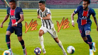 Neymar vs Cristiano Ronaldo vs Mbappé ● Top 10 Skills In 2020 |HD