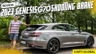 [4K] 2023 Genesiss G70 Shooting Brake 2.0T Sports Review - Road Test Drive "G70 Wagon Version!"