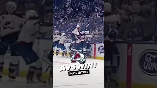 🚨 The Avs celebrate winning Game 4 in OT 🚨