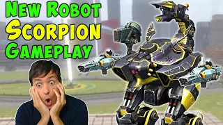 OMG! NEW Robot SCORPION GAMEPLAY - War Robots Test Server 6.0.1 WR