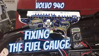 Fixing the fuel gauge | Volvo 940 turbo | B230FT |