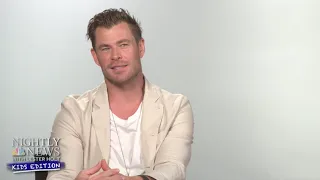 One-On-One With Chris Hemsworth | Nightly News: Kids Edition