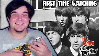 The Beatles A Hard Day's Night FIRST TIME WATCHING Movie Reaction