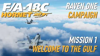 F/A-18 Raven One Campaign | 1 Welcome To The Gulf | DCS