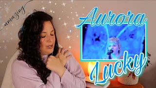 Reacting to AURORA |  Lucky Live at Nidarosdomen | I Am AMAZED !!! 🤯